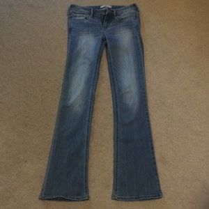 Hollister Faded Wash Bootcut Jeans- OS